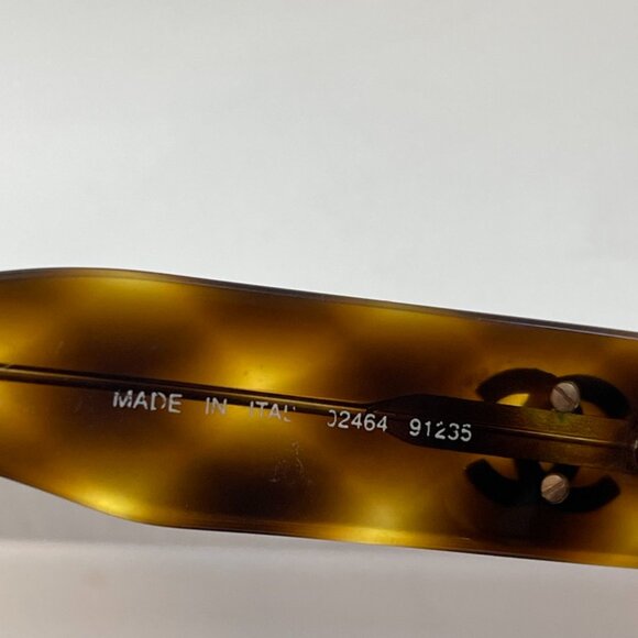 Chanel Sunglasses Brown Tortoise w/ Gold CC Logo Polarized - Picture 5 of 5